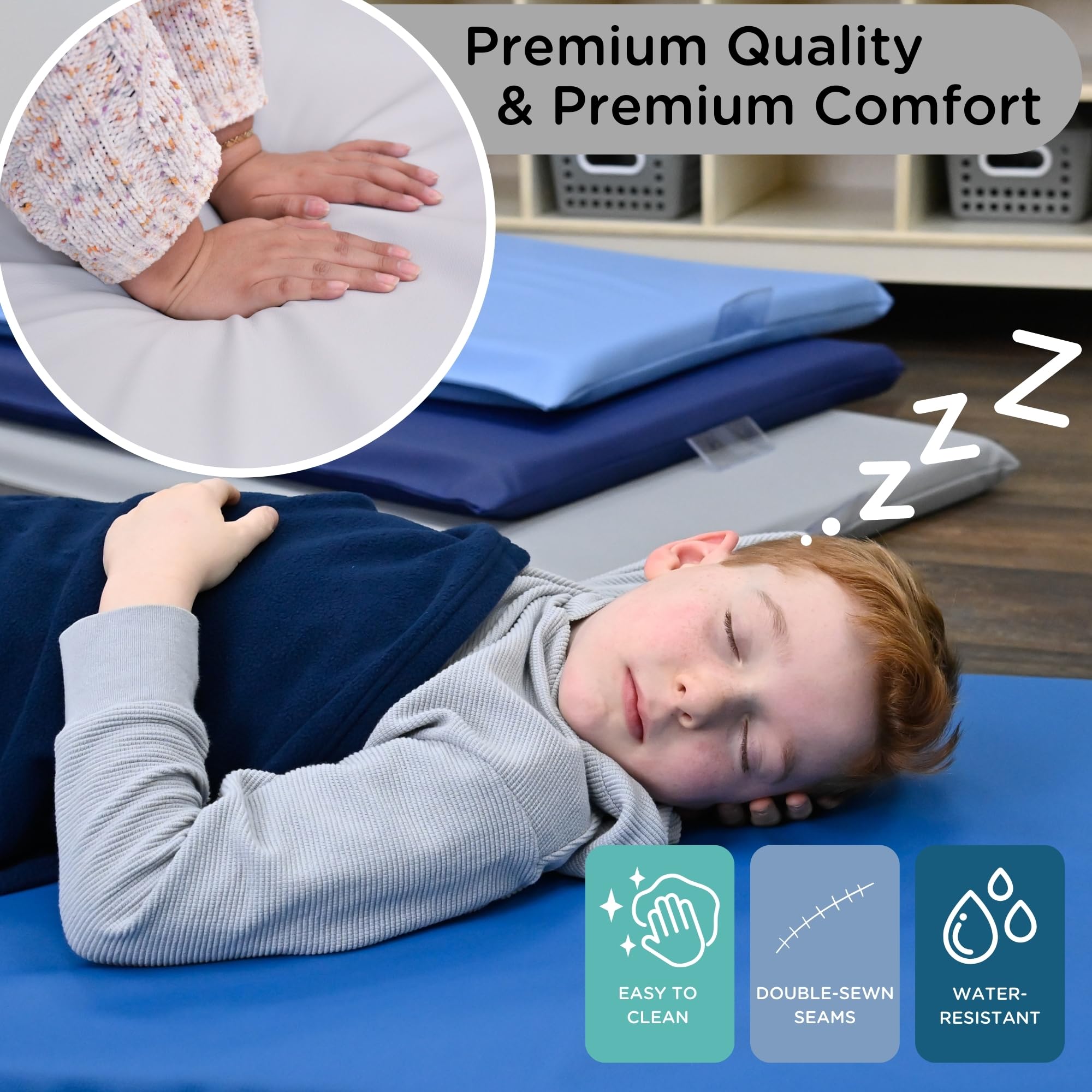Amazon.com: Children's Factory Nap Time Rest MatsNap Mat for